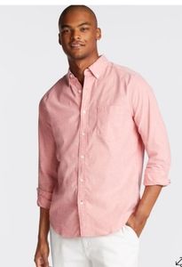 Cien | Men's Salmon L/S Dress Shirt